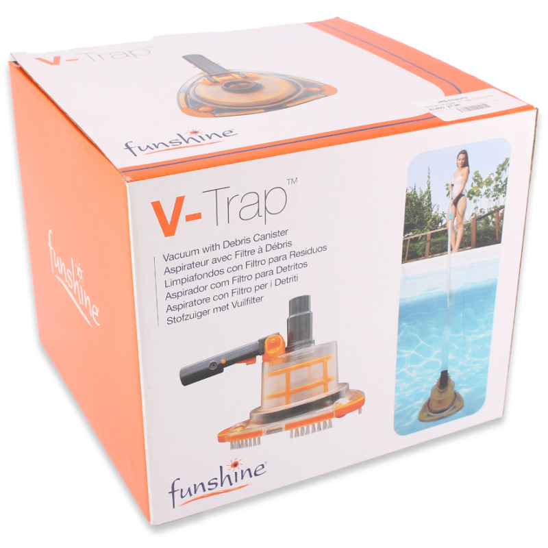 Funshine V-Trap Zwembadstofzuiger met vuilfilter