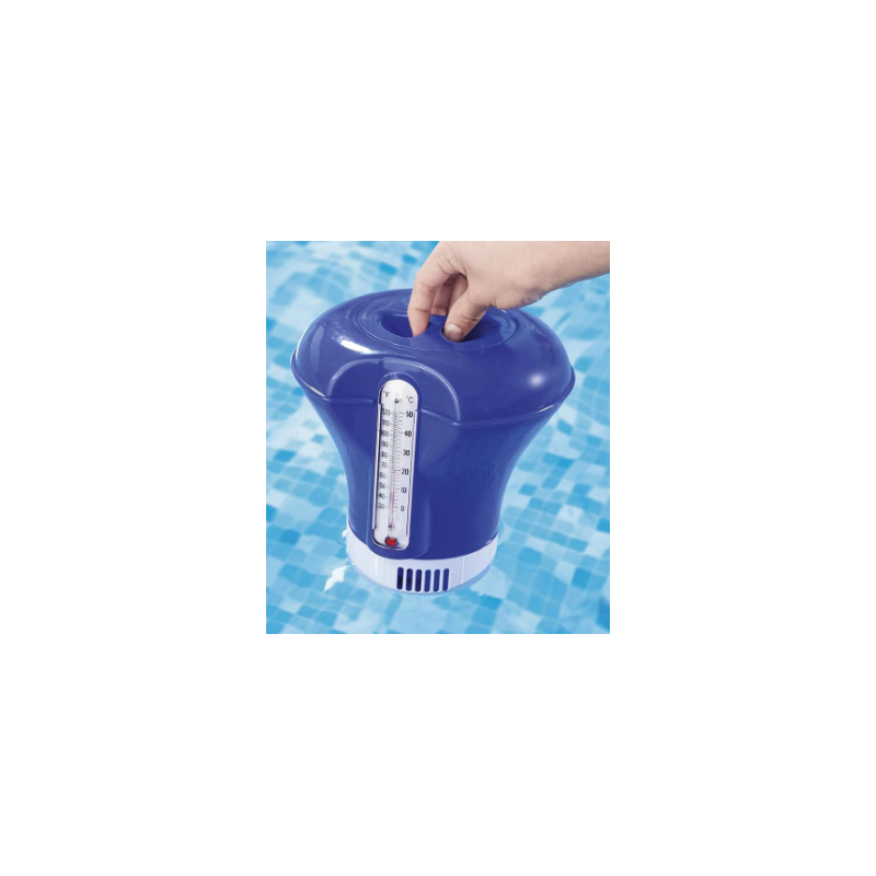 Bestway Flowclear Chemische Drijver met Thermometer