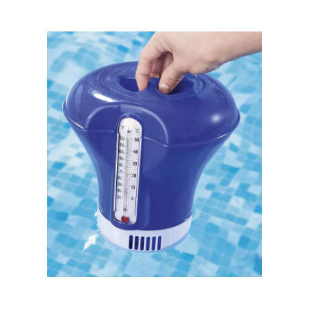 Bestway Flowclear Chemische Drijver met Thermometer