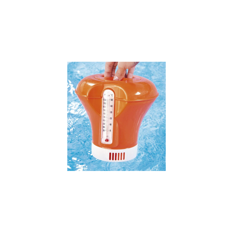 Bestway Flowclear Chemische Drijver met Thermometer