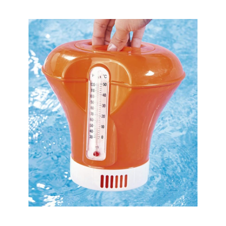 Bestway Flowclear Chemische Drijver met Thermometer