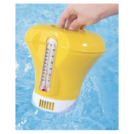 Bestway Flowclear Chemische Drijver met Thermometer