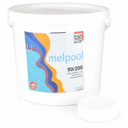 Melpool Grote Chloortabletten 200 grams 5 kg