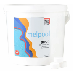 Melpool Kleine Chloortabletten 20 grams 5 kg