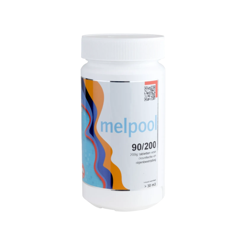 Melpool Grote Chloortabletten 200 grams 1 kg