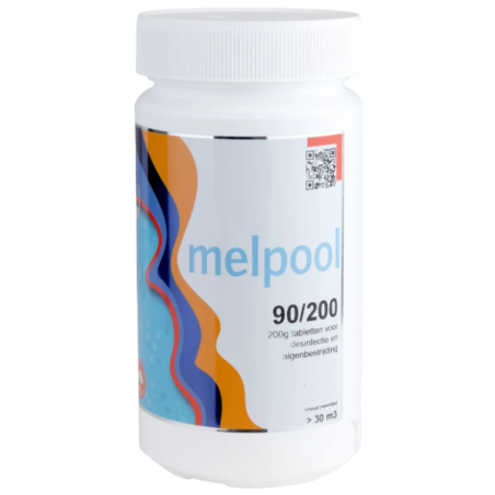 Melpool Grote Chloortabletten 200 grams 1 kg