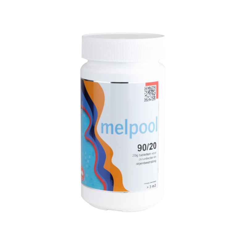 Melpool Kleine Chloortabletten 20 grams 1 kg
