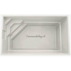 Polyester Zwembad Altea - 400 x 245 x 150CM