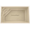 Polyester Zwembad Altea - 400 x 245 x 150CM